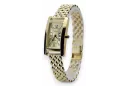 Gold men's watch Geneve ★ zlotychlopak.pl ★ Gold purity 585 333 Low Price!