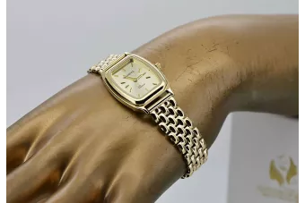 Gold men's watch Geneve ★ zlotychlopak.pl ★ Gold purity 585 333 Low Price!