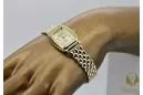 Gold men's watch Geneve ★ zlotychlopak.pl ★ Gold purity 585 333 Low Price!