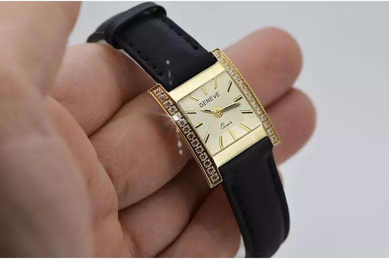 Golden Geneve pánské hodinky ★ Złotychlopak.pl ★ Čištění zlata 585 333 nízká cena!