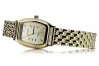 Yellow 14k 585 gold Lady Geneve wrist watch lw042ydy&lbw004y