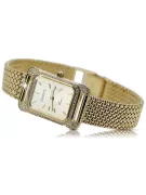 Gold men's watch Geneve ★ zlotychlopak.pl ★ Gold purity 585 333 Low Price!