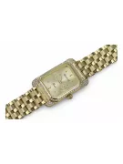 Gold men's watch Geneve ★ zlotychlopak.pl ★ Gold purity 585 333 Low Price!