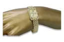 Gold men's watch Geneve ★ zlotychlopak.pl ★ Gold purity 585 333 Low Price!