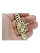 Goldene Herrenuhr Geneve ★ zlotychlopak.pl ★ Gold Reinheit 585 333 Niedriger Preis!