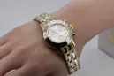 Puikus 14k aukso vyrų laikrodis Geneve mw068y