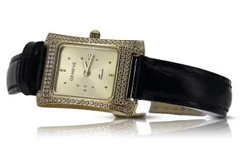 Goldene Damenuhr ★ https://zlotychlopak.pl/de/ ★ Goldreinheit 585 333 Niedriger Preis!