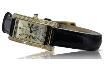 Goldene Damenuhr ★ https://zlotychlopak.pl/de/ ★ Goldreinheit 585 333 Niedriger Preis!