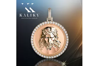 Colgante de oro ★ https://zlotychlopak.pl/es/ ★ Muestra de oro 585 333 bajo precio