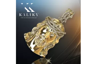 القلادة الذهبية من الذهب الأصفر