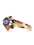 Jewlery кільце Alexandrite оригінальний Vintage 14K рожевий золото vrc004r