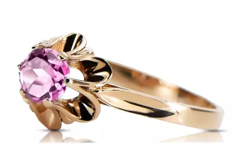 Ring Amethyst Original Vintage 14K Roségold Vintage vrc004r