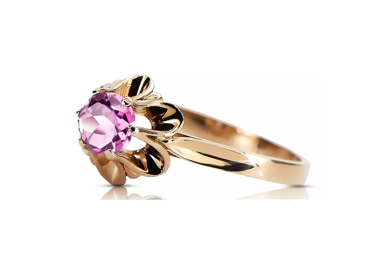 Перстень Amethyst Original Vintage 14K Rose Gold Vintage vrc004r