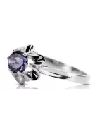 Style vintage Anneau Alexandrite Argent 925 vrc004s