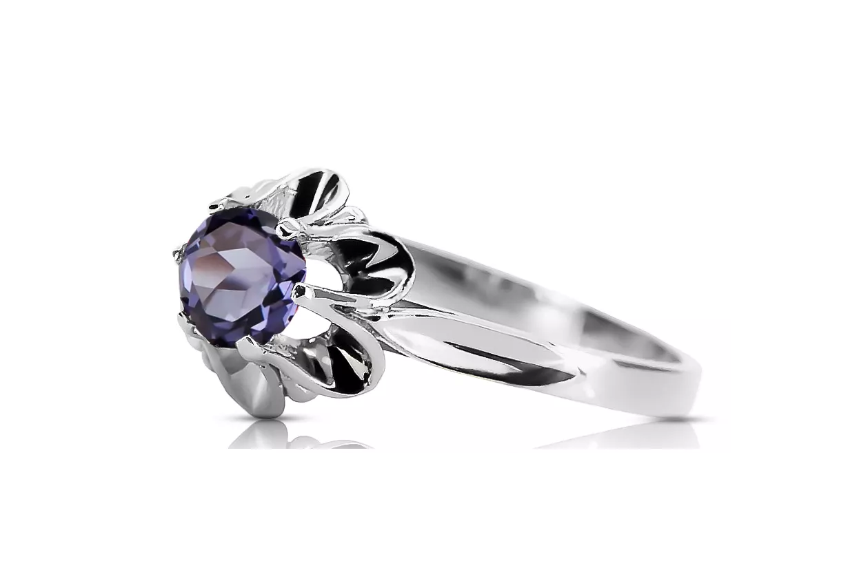 Style vintage Anneau Alexandrite Argent 925 vrc004s