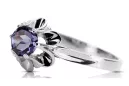 Style vintage Anneau Alexandrite Argent 925 vrc004s