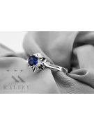 Argent sterling 925 Sapphire Ring Vintage vrc004s