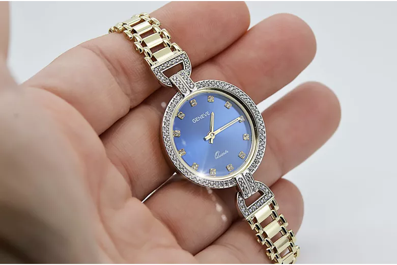 Gold Ladies watch ★ https://zlotychlopak.pl/fr/ ★ Pureté d'or 585 333 Low price!