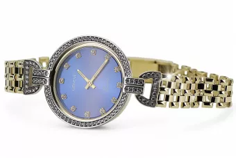 Montre dame jaune Geneve Lady Gift Geneve lw005ydbl