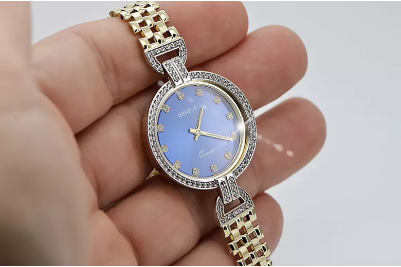 Gold Ladies watch ★ https://zlotychlopak.pl/fr/ ★ Pureté d'or 585 333 Low price!