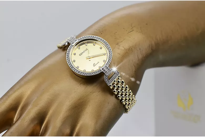 Gold Ladies watch ★ https://zlotychlopak.pl/fr/ ★ Pureté d'or 585 333 Low price!