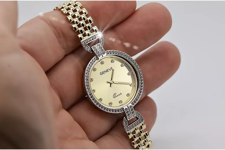 Gold Ladies watch ★ https://zlotychlopak.pl/fr/ ★ Pureté d'or 585 333 Low price!