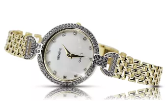 Gold ladies watch ★ zlotychlopak.pl ★ Gold purity 585 333 Low price!