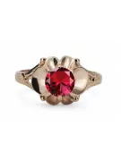 Anillo Estilo vintage Ruby Original Vintage 14K Rose Gold vrc377r