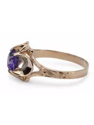 Alexandrite Original Vintage 14K Rose Gold Ring Vintage style vrc377r