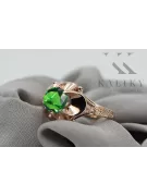 Ring Vintage Stil Emerald Original Vintage 14K Rose Gold vrc377r