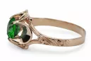 Ring Vintage Stil Emerald Original Vintage 14K Rose Gold vrc377r