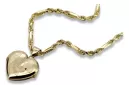 Gold pendant pendant ★ zlotychlopak.pl ★ Gold hallmark 585 333 low price