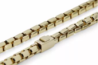 Un unic lanţ de ancoră de 14k aur nou model Excelent