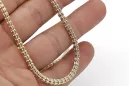 Złoty łańcuszek 14k Fantazy diamentowany cc069yw
