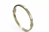 Yellow Unique 14k 585 gold man's bracelet cob003y
