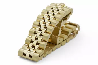 أصفر 14 كارت من الذهب رجل أسلوب ساعة رولكس سوار mbw022y