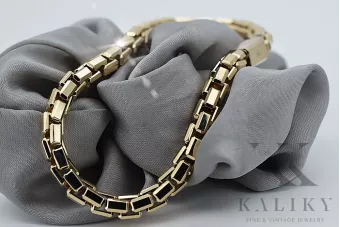Gelbe Roségold Armband ★ russiangold.com ★ Gold 585 333 Niedriger Preis