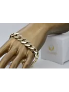 Žlutá růže zlatý náramek ★ russiangold.com ★ zlato 585 333 nízká cena