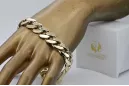Žltá ružová zlatá náramok ★ russiangold.com ★ GOLD 585 333 Nízka cena