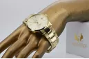 Reloj para hombres de oro Geneve ★ https://zlotychlopak.pl/es/ ★ Pureza de oro 585 333 Precio bajo!