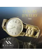 Reloj para hombres de oro Geneve ★ https://zlotychlopak.pl/es/ ★ Pureza de oro 585 333 Precio bajo!