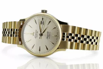 Reloj para hombres de oro Geneve ★ https://zlotychlopak.pl/es/ ★ Pureza de oro 585 333 Precio bajo!