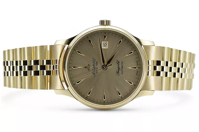 Montre hommes d'or Geneve ★ https://zlotychlopak.pl/fr/ ★ Pureté d'or 585 333 Low Price!