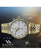 Montre hommes d'or Geneve ★ https://zlotychlopak.pl/fr/ ★ Pureté d'or 585 333 Low Price!