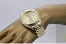 Golden Male Watch 14k 585 Ženeve MW008YDY & MBA006YO