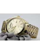Golden Male Watch 14k 585 Ženeve MW008YDY & MBA006YO