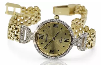 Gold ladies watch ★ zlotychlopak.pl ★ Gold purity 585 333 Low price!