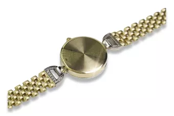 Gold ladies watch ★ zlotychlopak.pl ★ Gold purity 585 333 Low price!