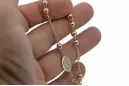 السوار الذهبي "دولك غاب" 14k 585 إيطالية rbc003y