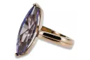 Original Jahrgang 14K Rose Gold Alexandrit Ring crc010r